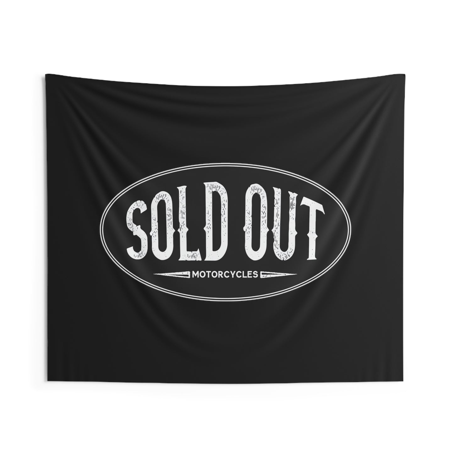 Sold Out Motorcycles Wall Tapestry