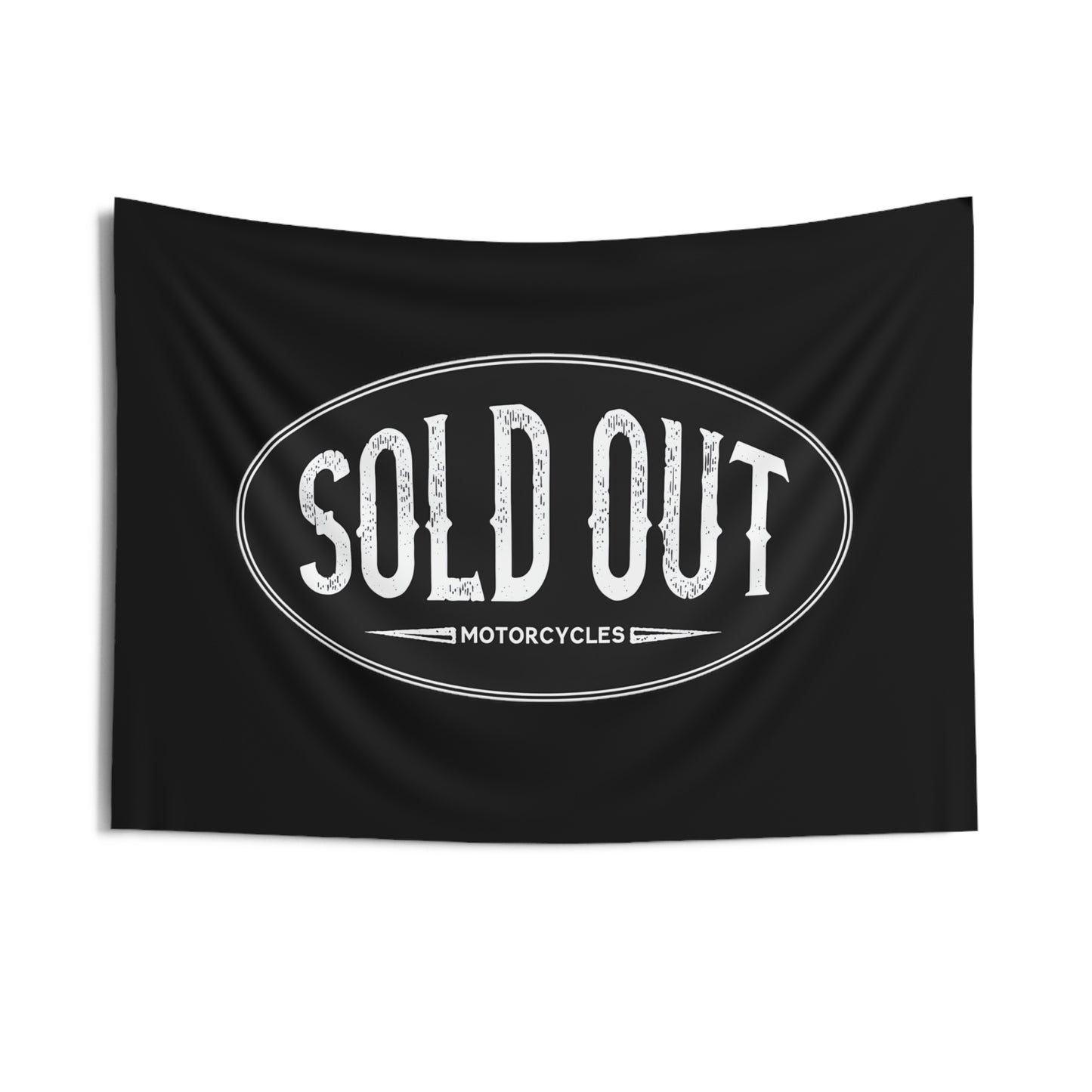 Sold Out Motorcycles Wall Tapestry
