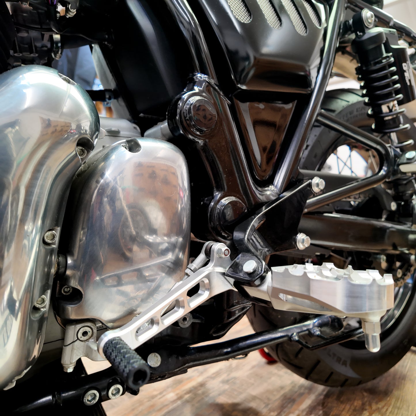 Billet Foot Controls - Brake & Gear Lever Set