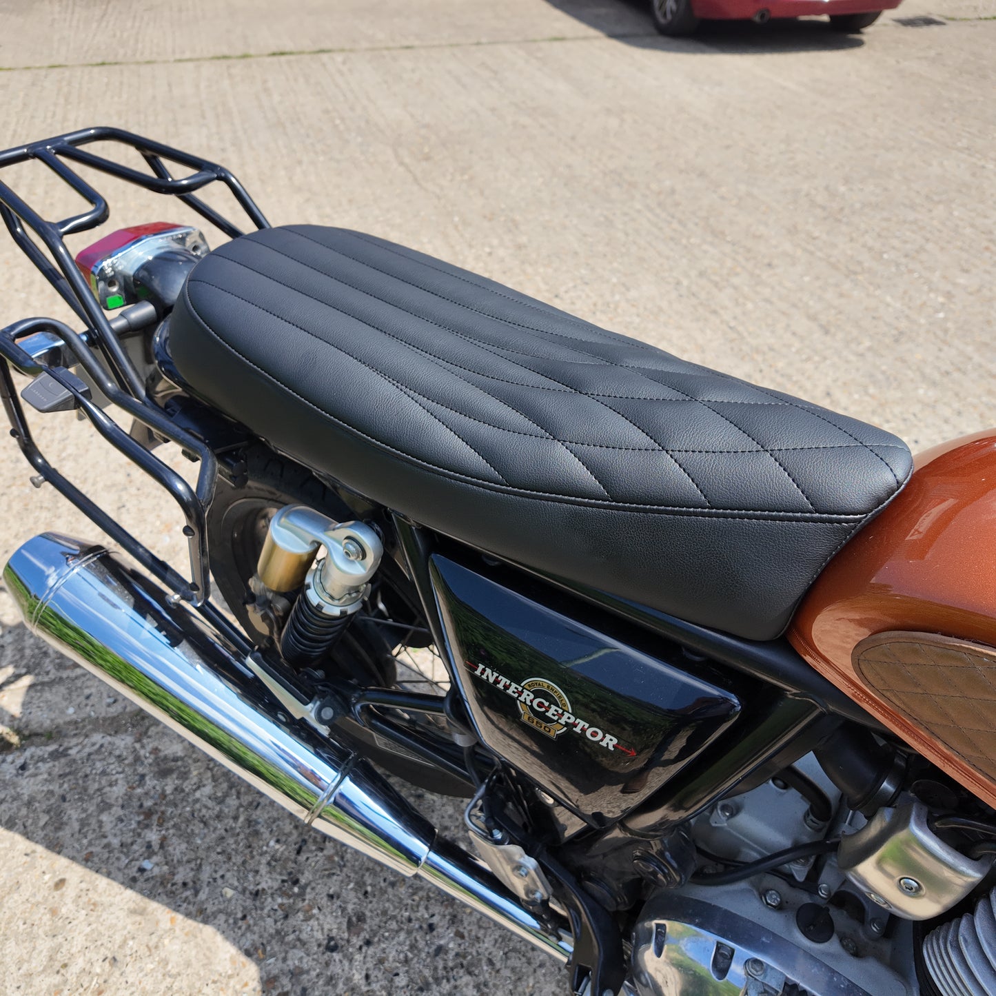 Long Seat for Royal Enfield Interceptor/Continental GT
