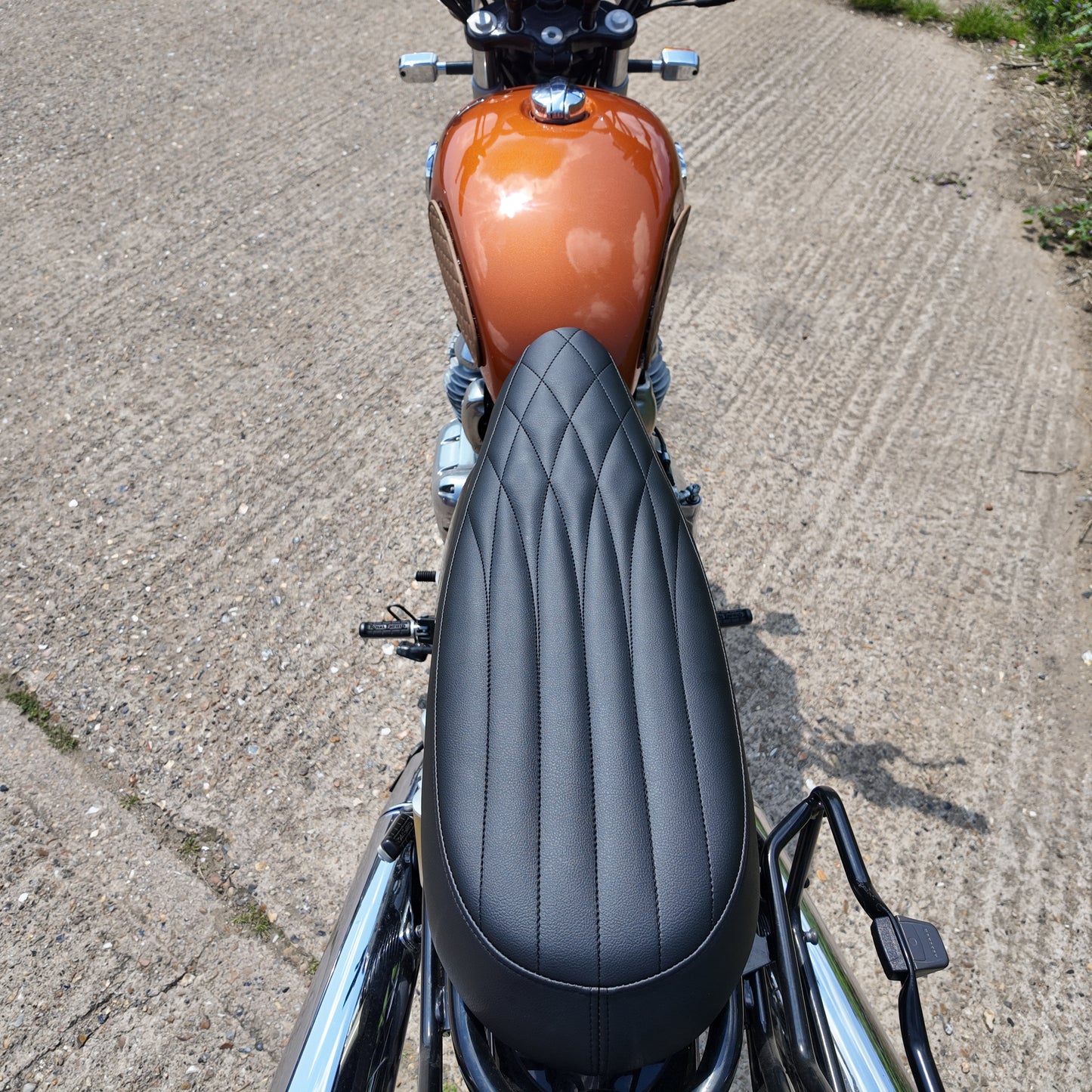 Long Seat for Royal Enfield Interceptor/Continental GT