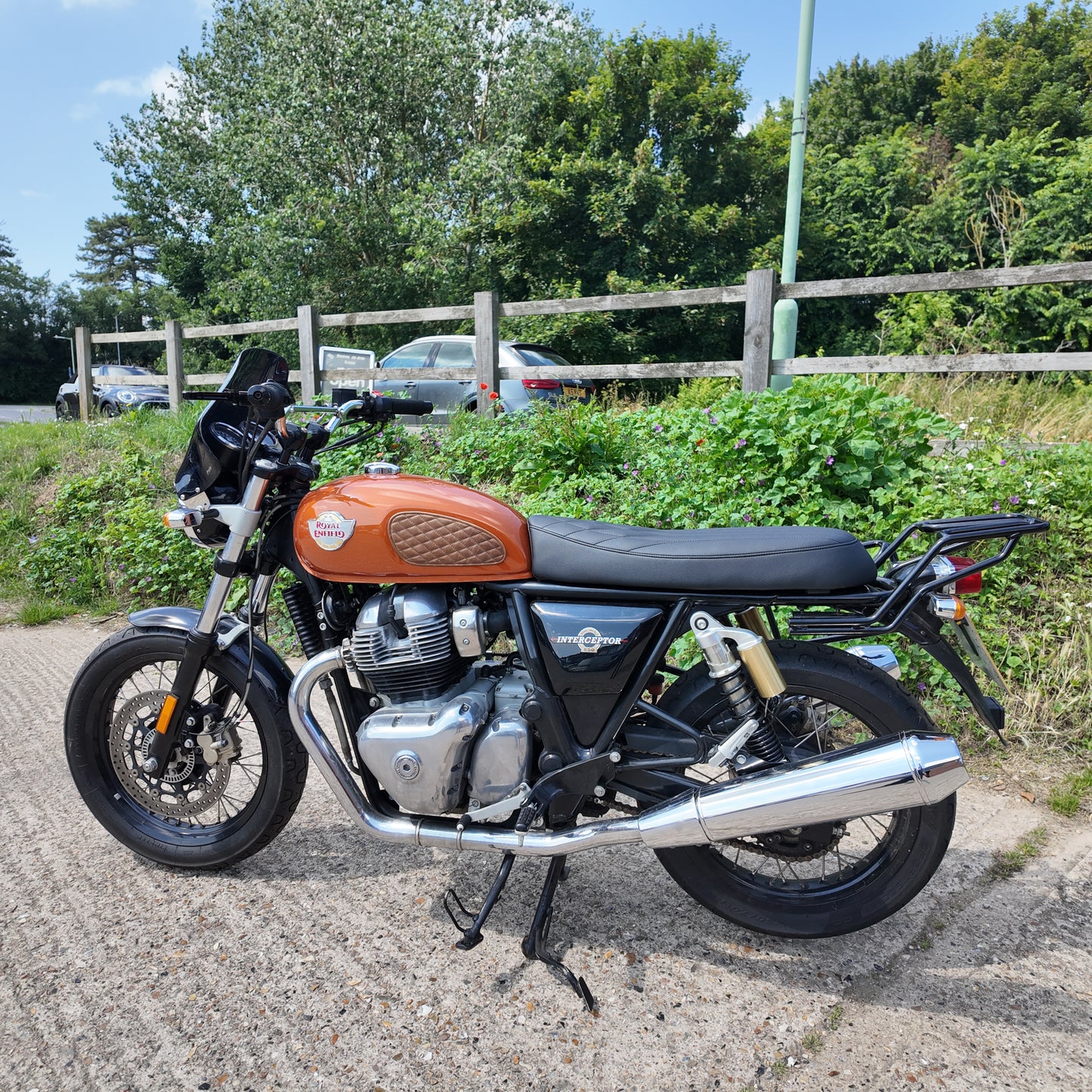Long Seat for Royal Enfield Interceptor/Continental GT