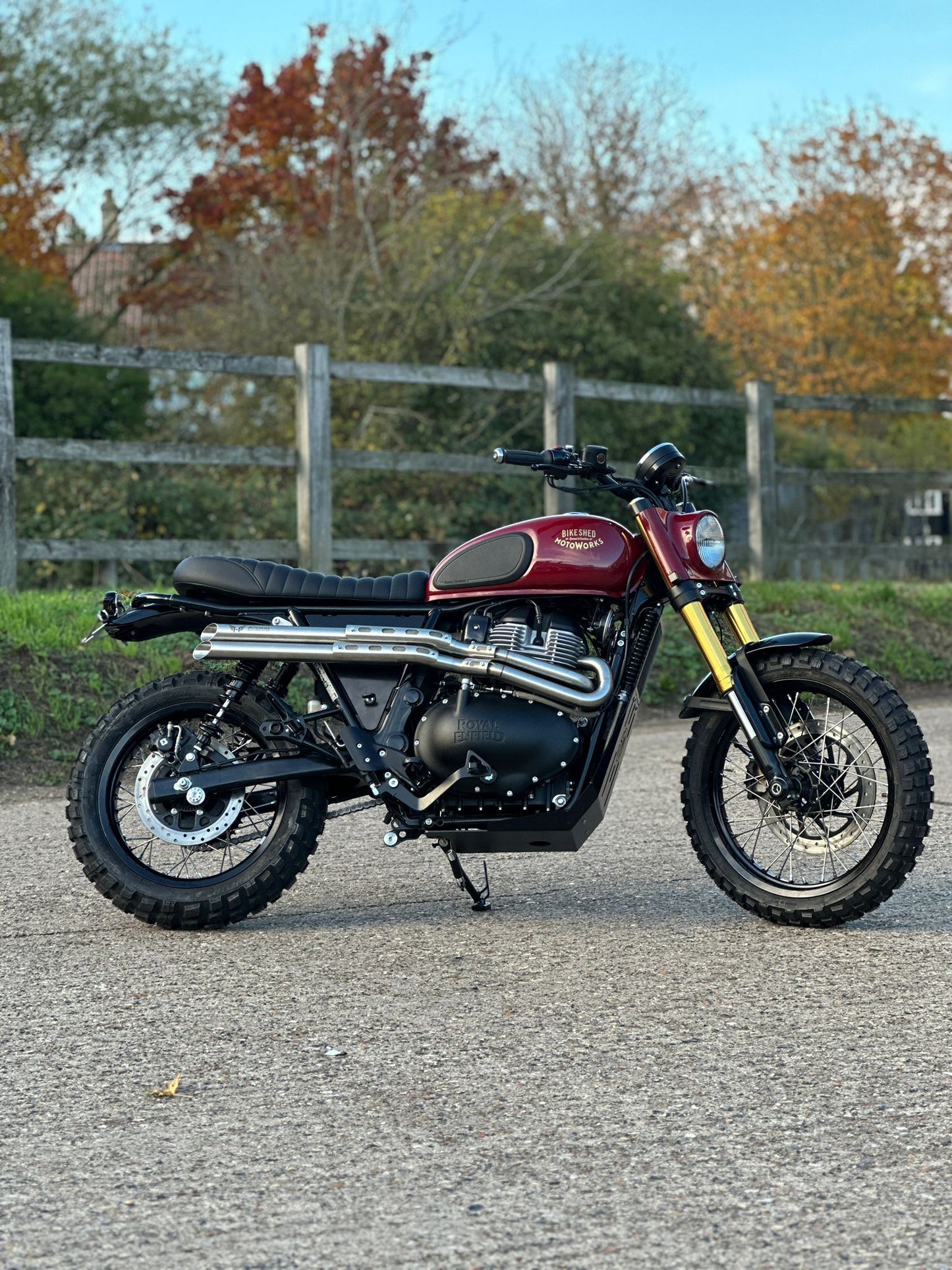 Bike Shed x MotorWorks 650 Scrambler Build - Build Level Tier 2