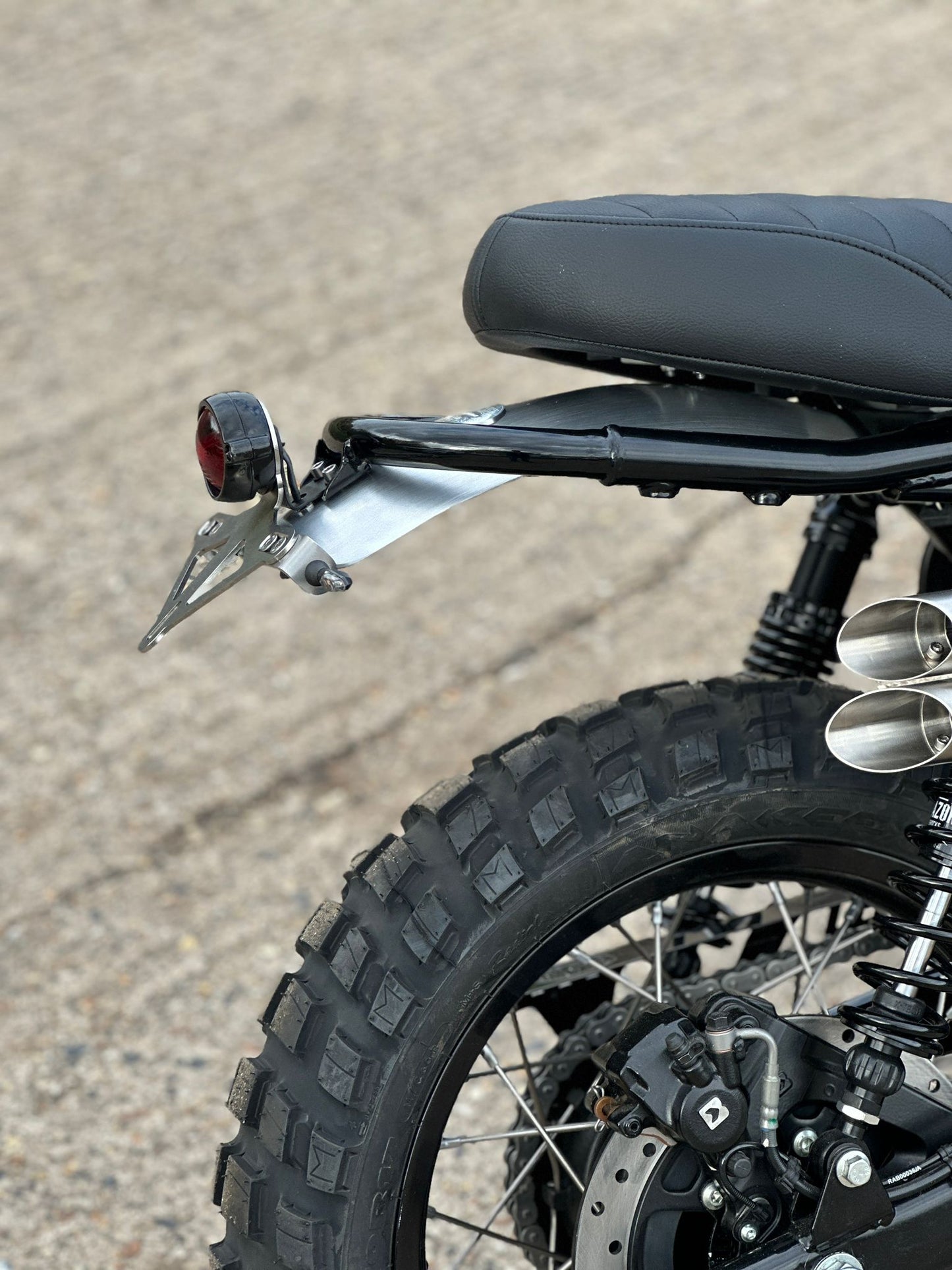 Bear 650 Aluminium Rear Mudguard & Mounts