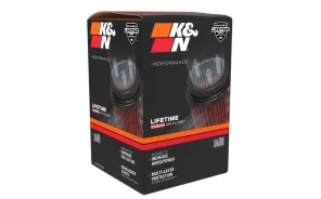 K & N High-Flow Air Filter (RO-6518) & Bracket Kit