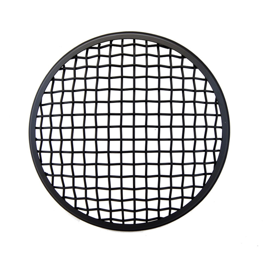 Matt Black Mesh Headlight Grill 7