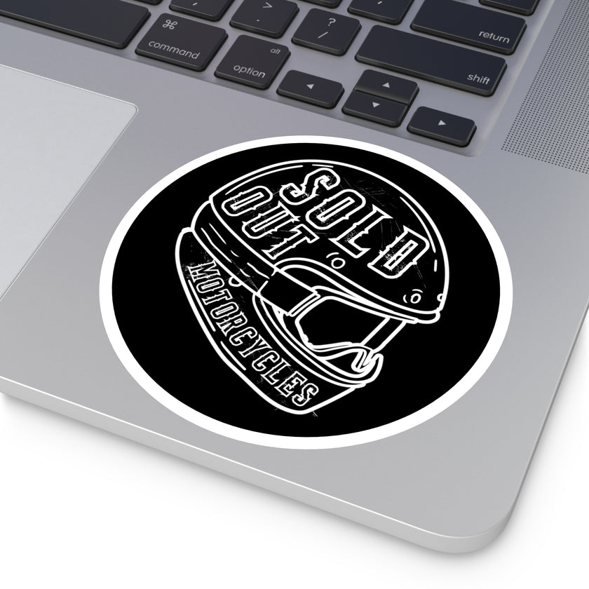 Sold Out Helmet Sticker
