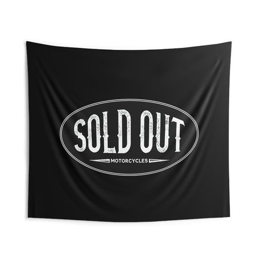 Sold Out Motorcycles Wall Tapestry