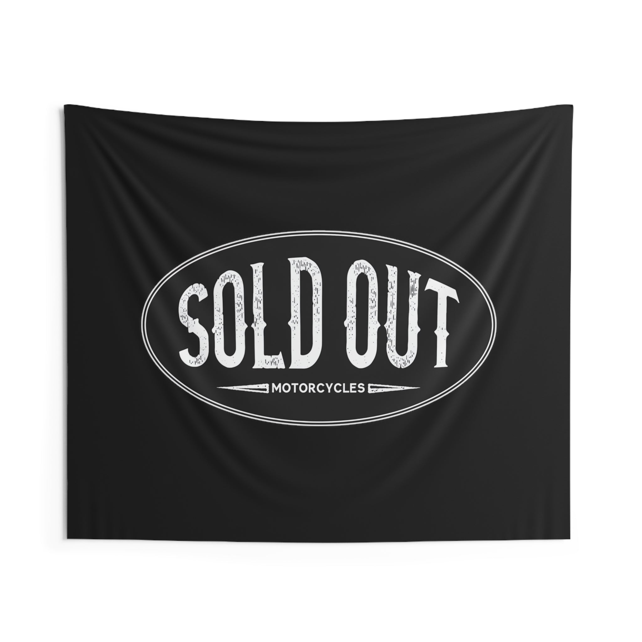Sold Out Motorcycles Wall Tapestry