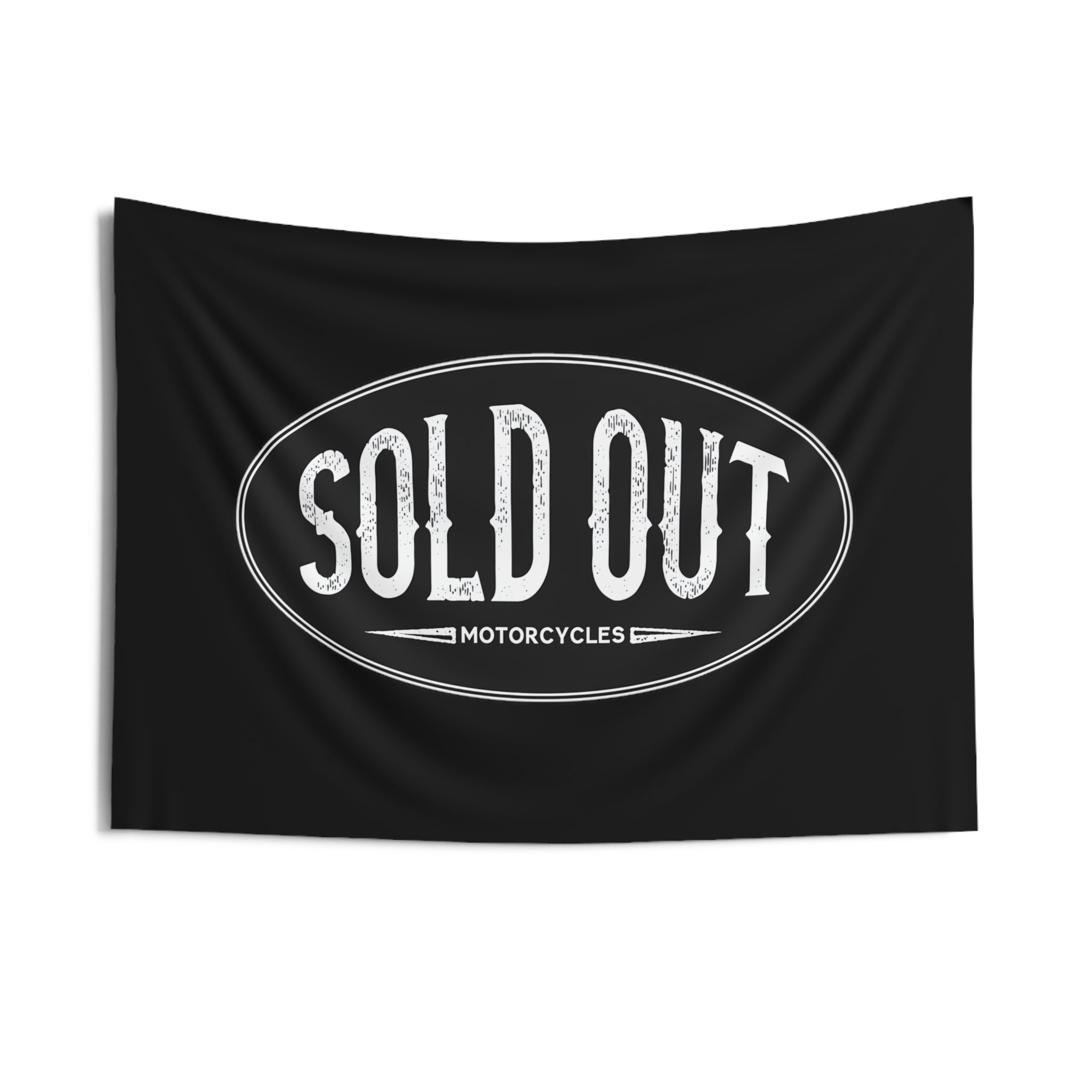 Sold Out Motorcycles Wall Tapestry