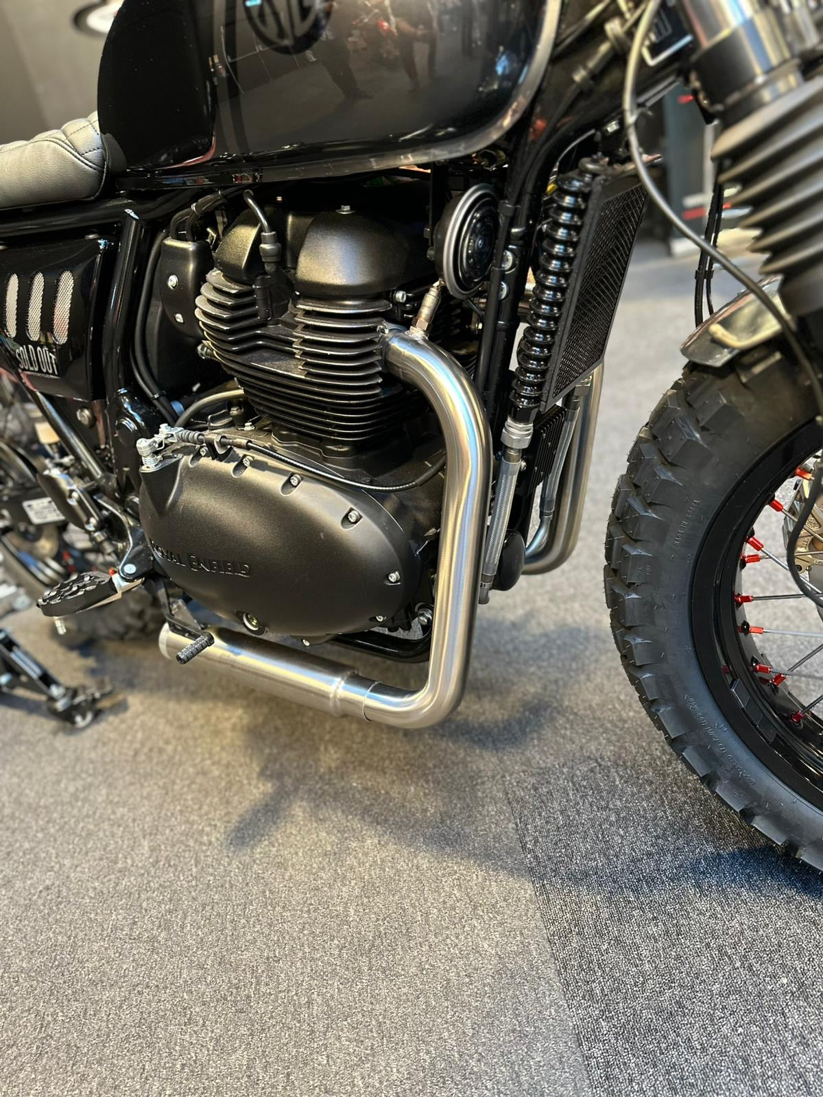 Royal Enfield Interceptor ‘Dark Gun’ - SOLD