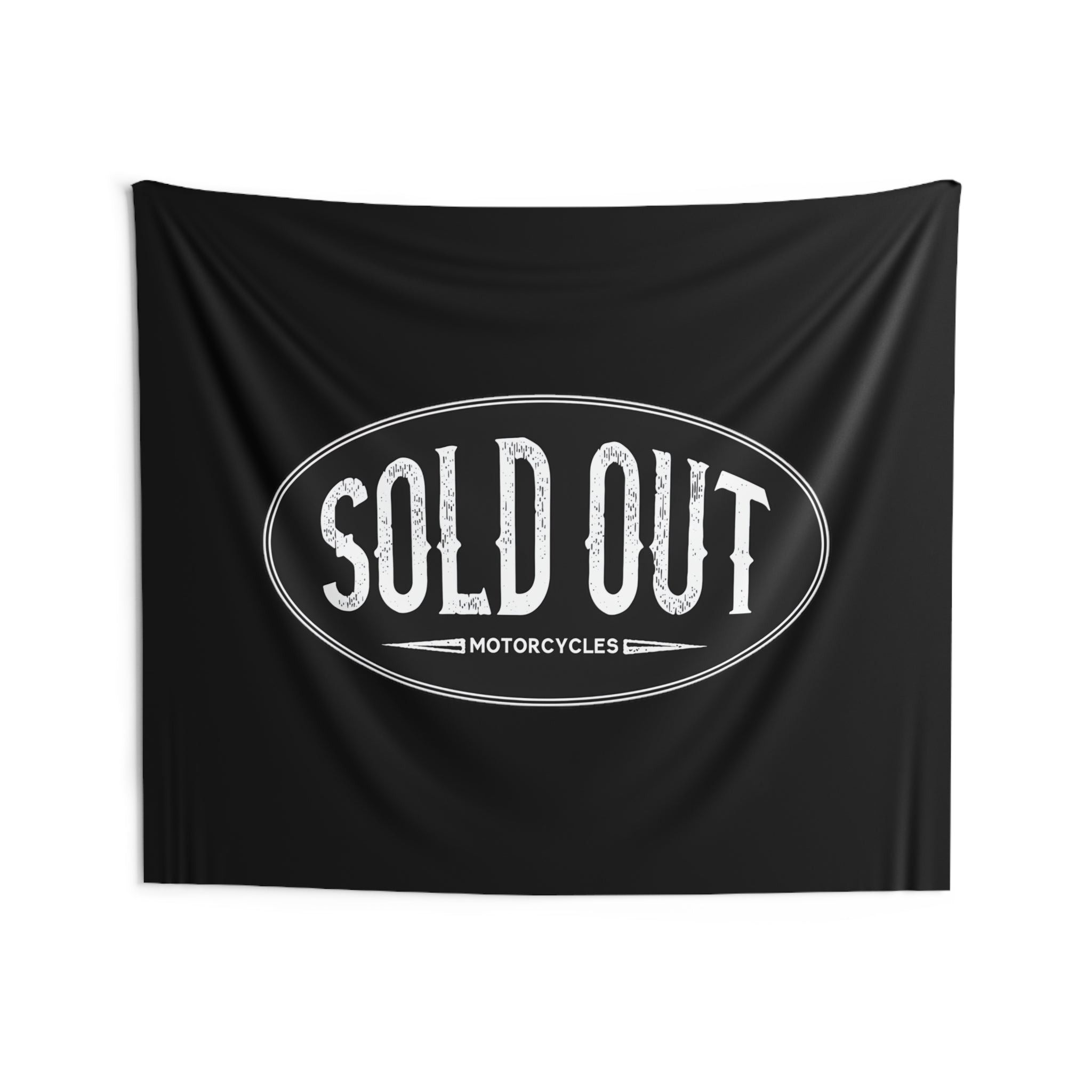 Sold Out Motorcycles Wall Tapestry