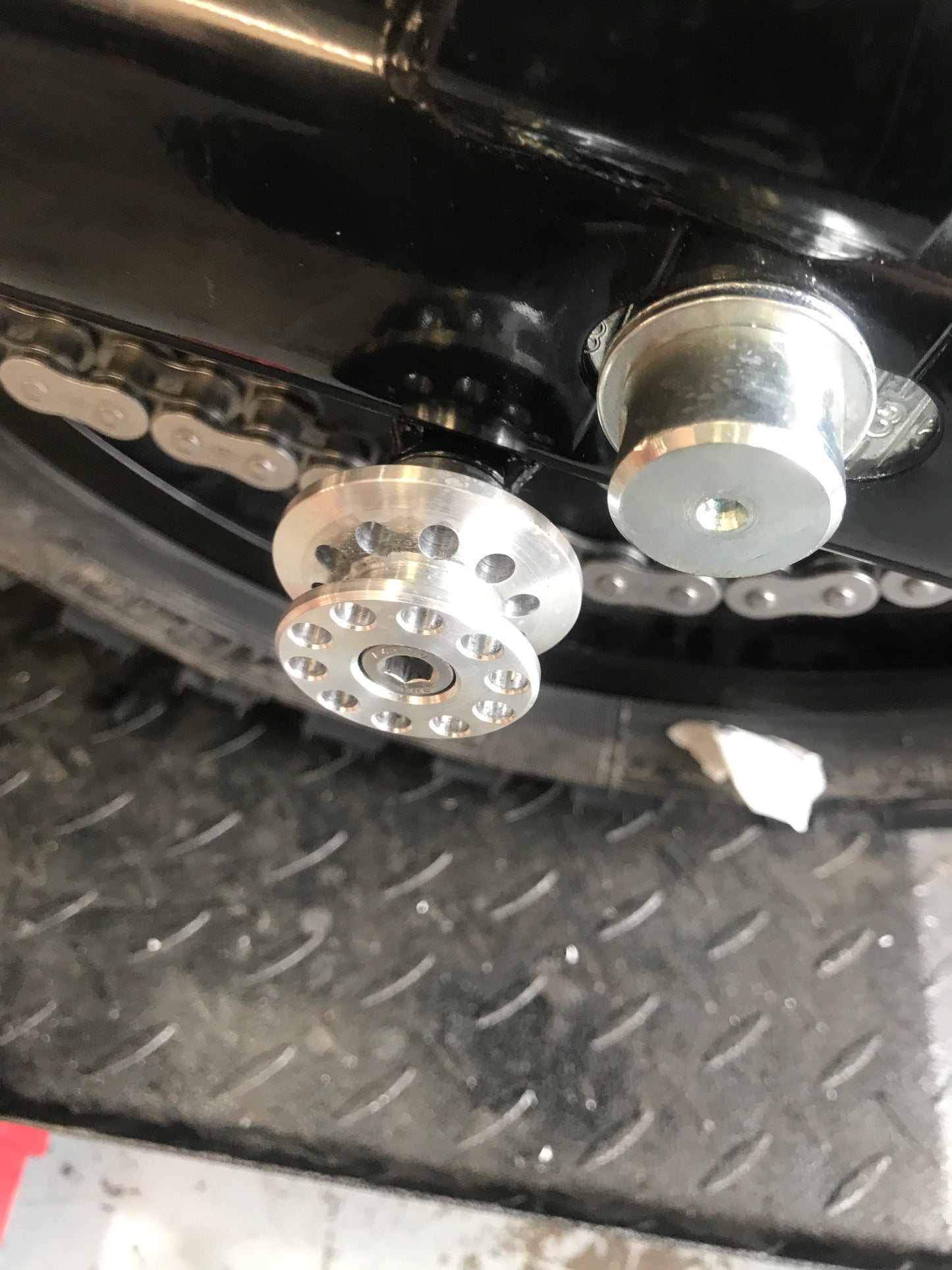 Universal Rear Paddock Stand 360° Floating