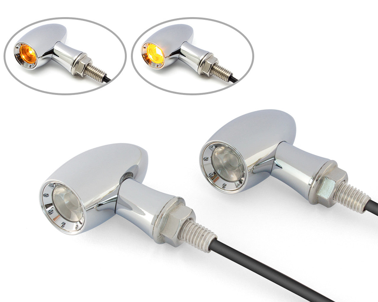 Bullet Style Mini LED Indicators – Sold Out Motorcycles