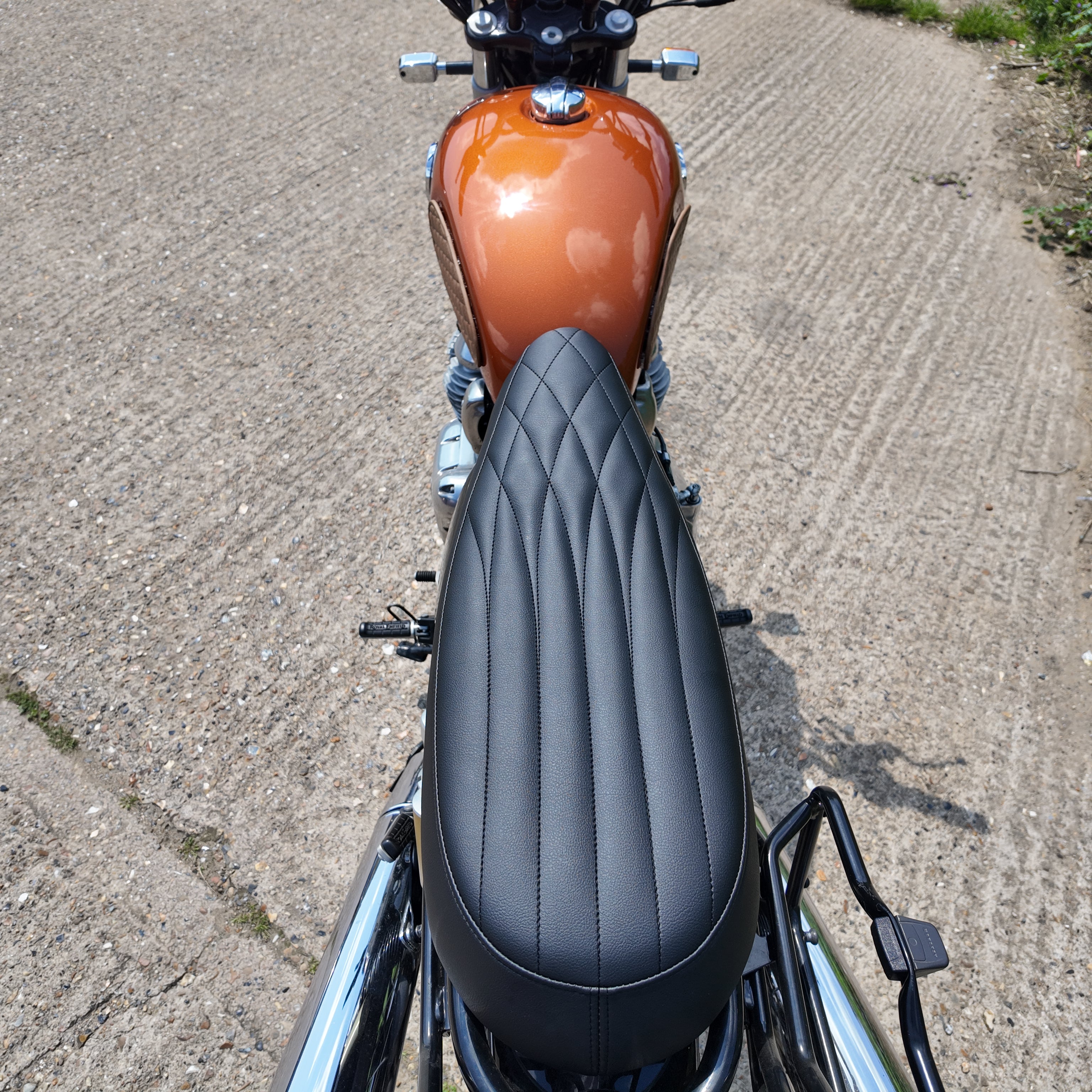 Long Seat for Royal Enfield Interceptor/Continental GT