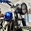 Matt Black Mesh Headlight Grill 7