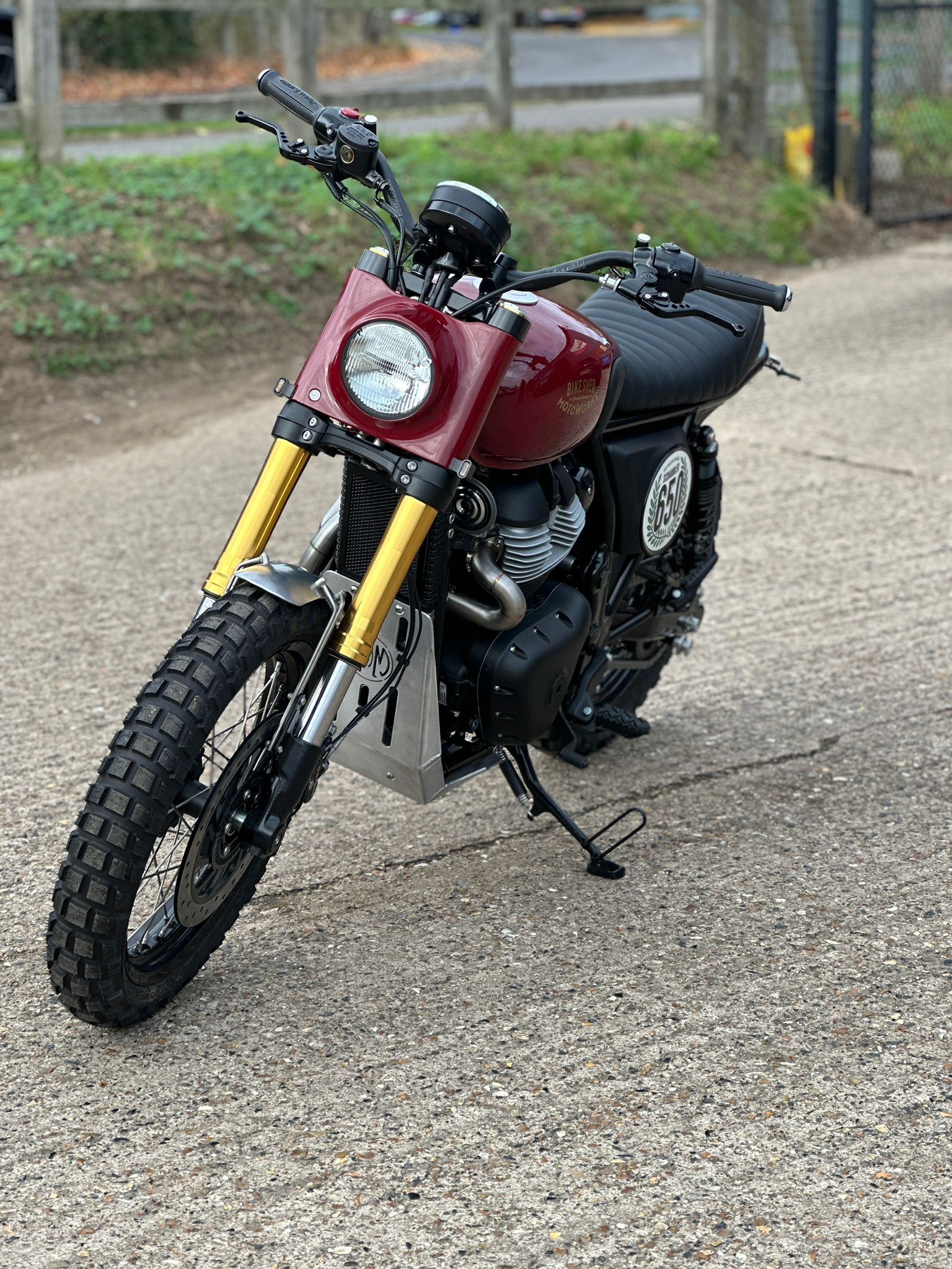 Bike Shed x MotorWorks 650 Scrambler Build - Build Level Tier 3