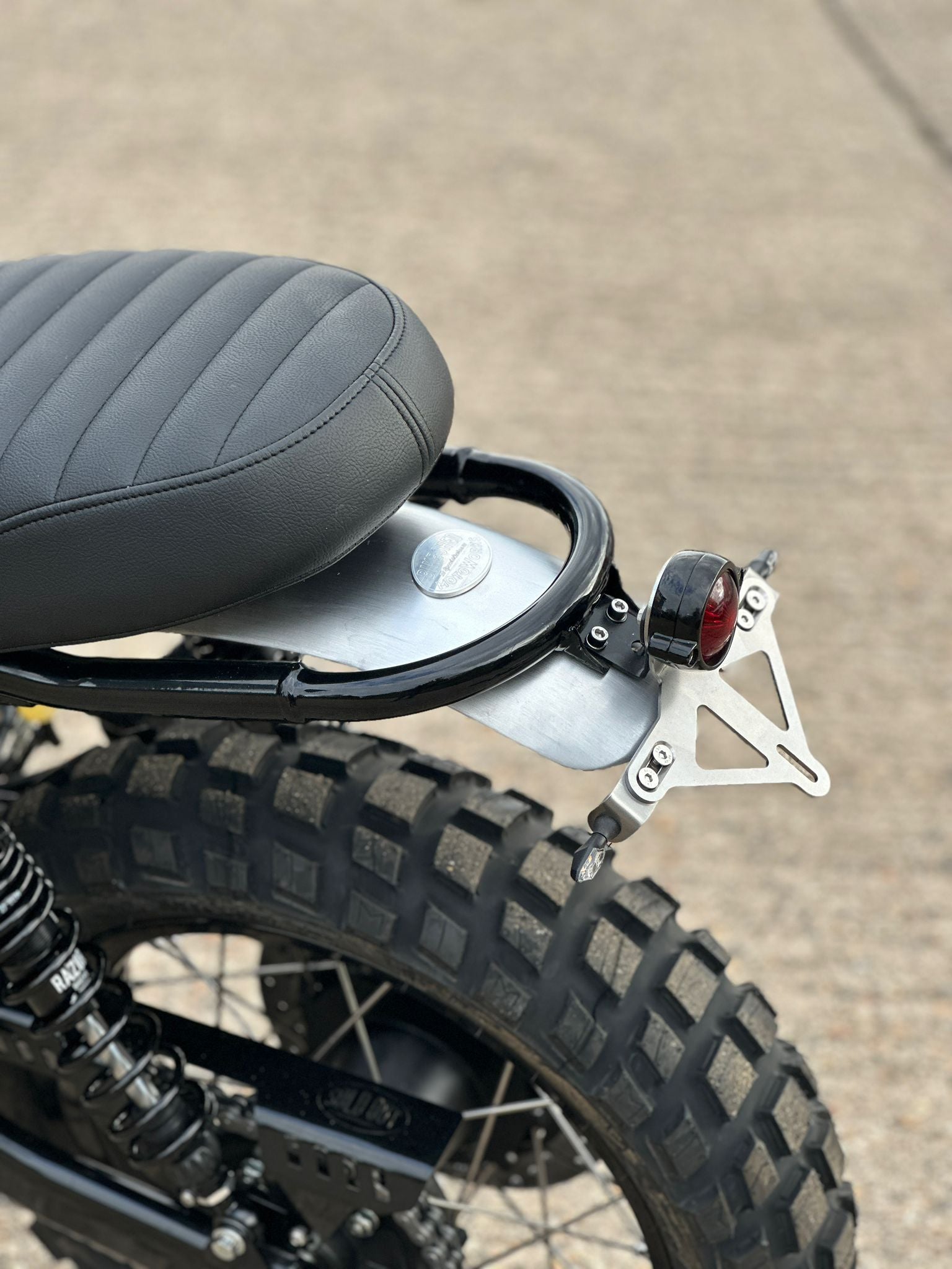 Bear 650 Aluminium Rear Mudguard & Mounts