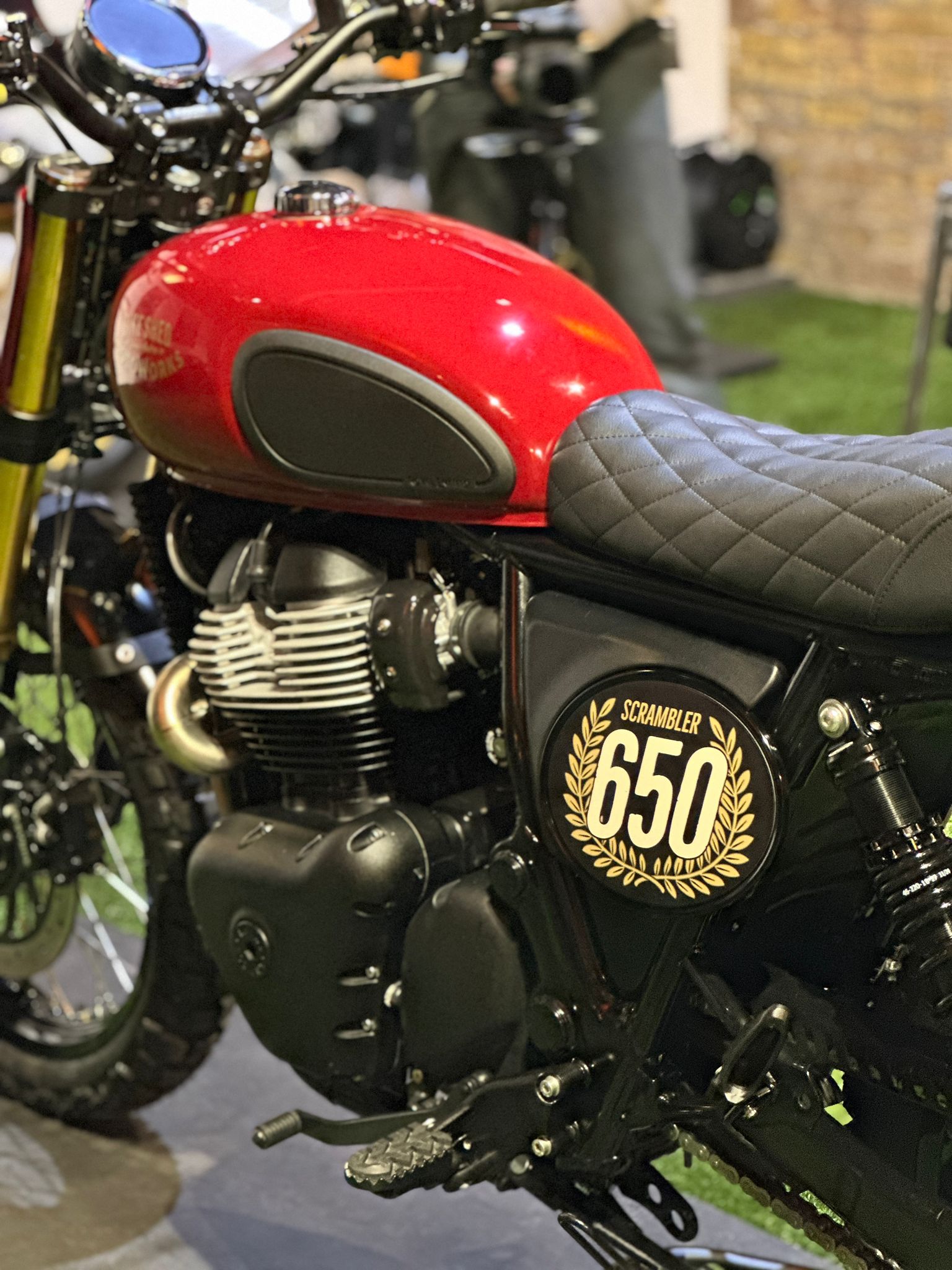 Bike Shed x MotorWorks 650 Scrambler Build - Build Level Tier 3