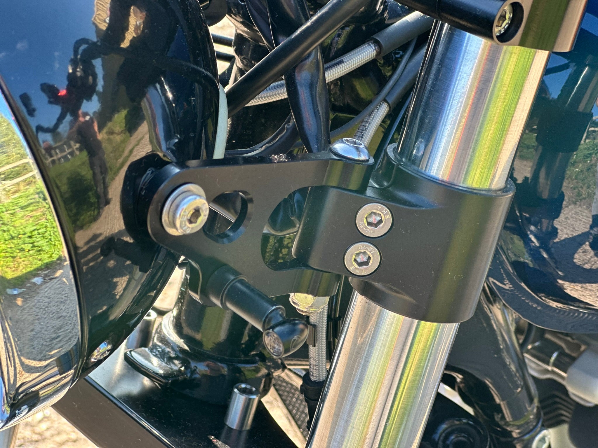 Royal Enfield Interceptor Yokes/Triple Trees (+ 30mm Wide) Kit