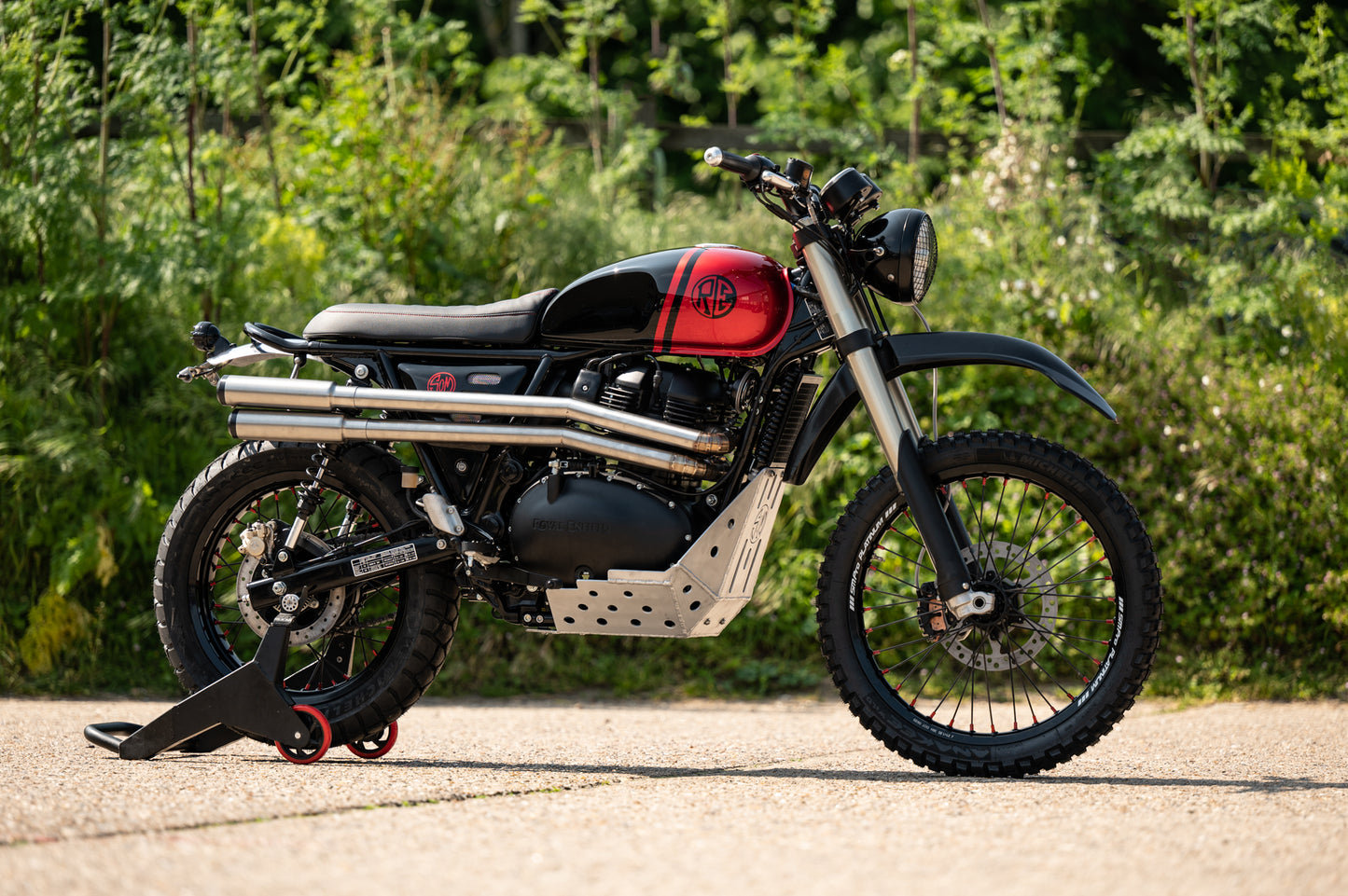 Royal Enfield Interceptor Scrambler Build