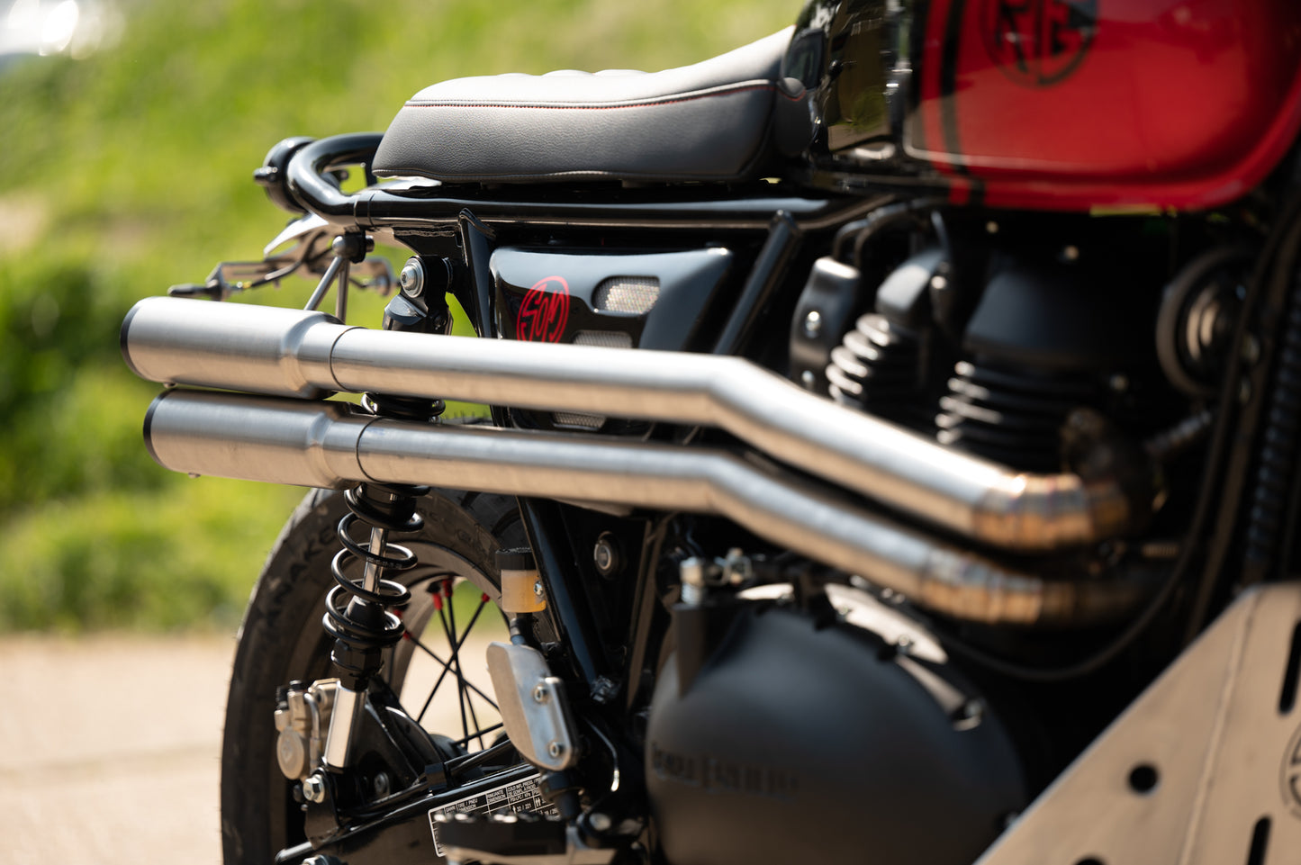 Royal Enfield Interceptor Scrambler Build