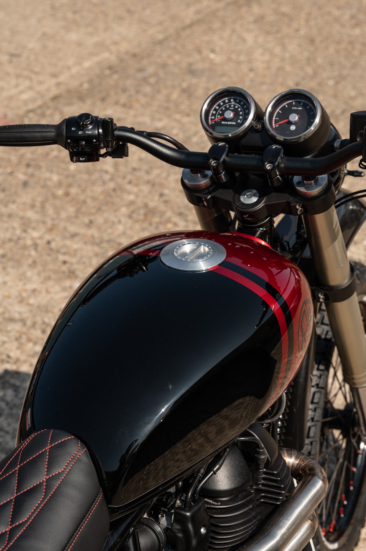 Royal Enfield Interceptor Scrambler Build