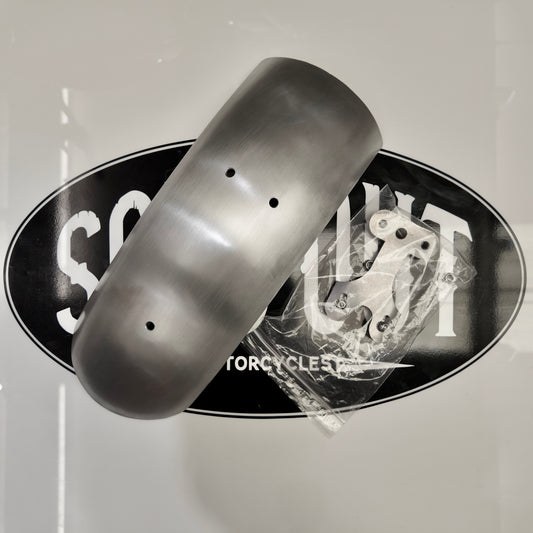Short Rear Aluminium Mudguard & Mount