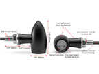 Bullet Style Mini LED Indicators