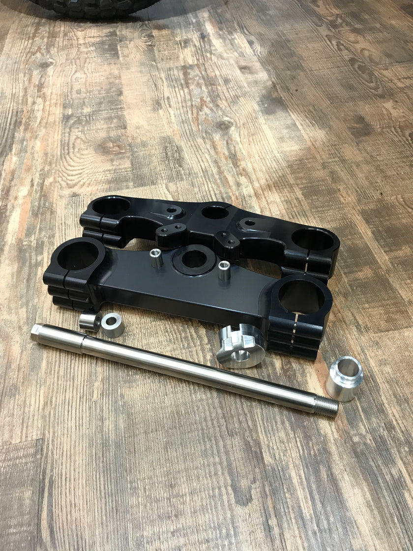 Royal Enfield Interceptor Yokes/Triple Trees (+ 30mm Wide) Kit