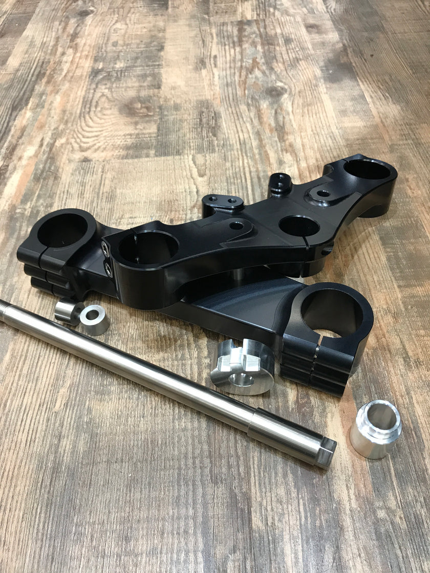 Royal Enfield Interceptor Yokes/Triple Trees (+ 30mm Wide) Kit