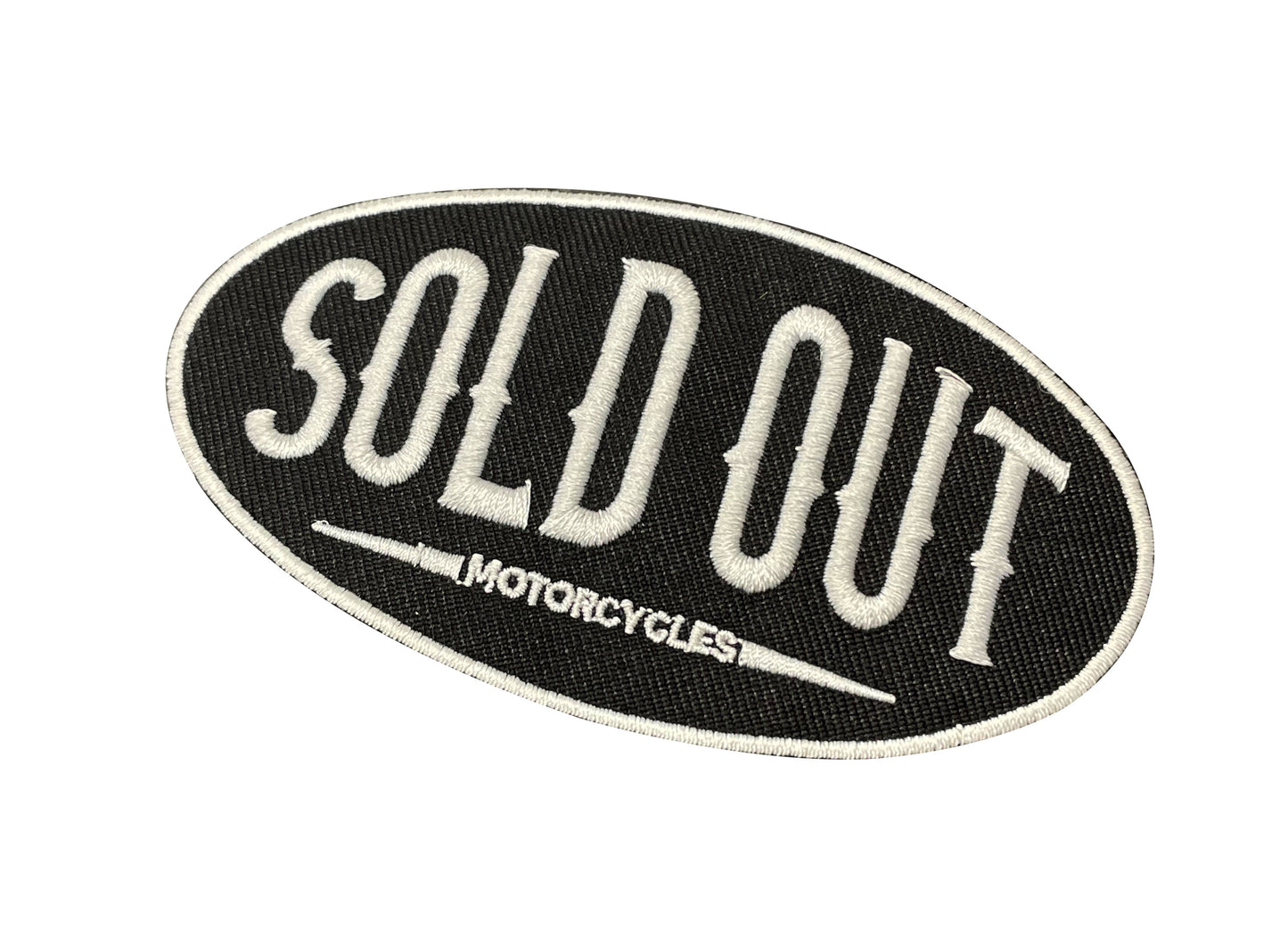 Embroidered 'Sold Out' Crew Patch